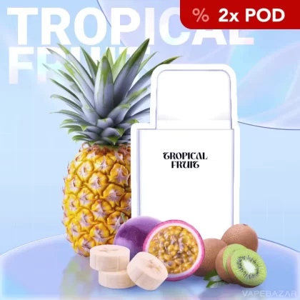La Fume Cuatro – Tropical Fruit – Prefilled Liquid Pod – 2er Pack