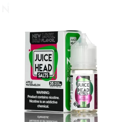 Juice Head Salts Nic - Apple Watermelon Freeze - 50mg