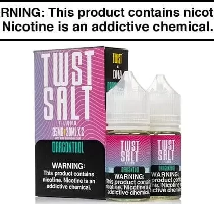 DRAGONTHOL BY TWIST SALT 60ML - Vapejuice