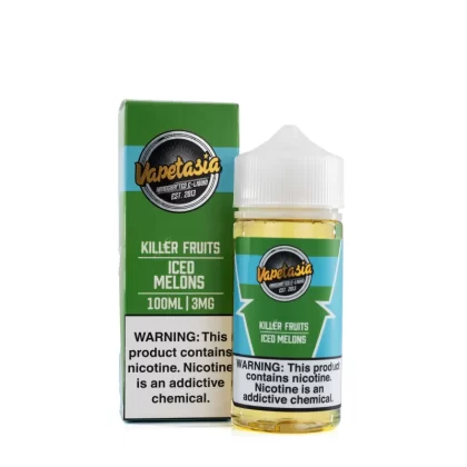 Vapetasia E-Liquid - ICED Melons - 100ml - 6mg