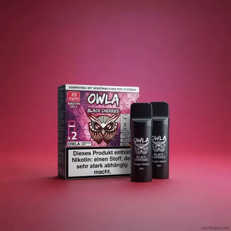 OWLA Pods – Black Cherries (2er Pack) - Image 2