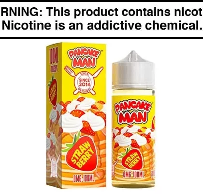STRAWBERRY PANCAKE MAN BY VAPE BREAKFAST CLASSICS 100ML - Vapejuice