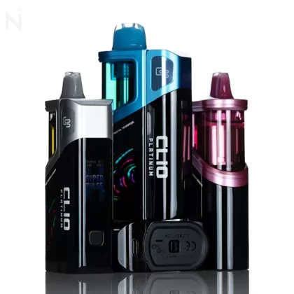 Geek Bar Clio 50K Puffs Disposable Kit - White Peach Raspberry