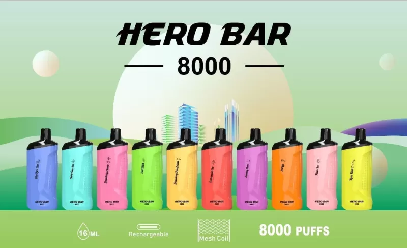 HERO Bar 8000 - Mint (WHT Series) - Image 3
