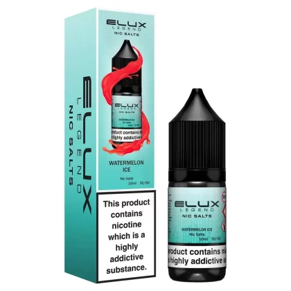 Watermelon 10ml Nic Salt E-liquid By Elux Legend
