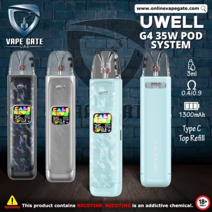 Caliburn G4 35W Pod System Kit 1300mAh - Karst Grey