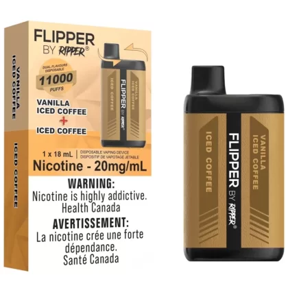 Flipper by Ripper 11K Disposable Vape – Iced Coffee & Vanilla Iced Coffee