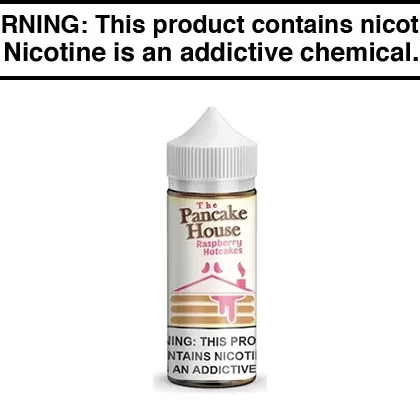 RASPBERRY HOTCAKES BY THE PANCAKE HOUSE 100ML - Vape Product, Vape Product