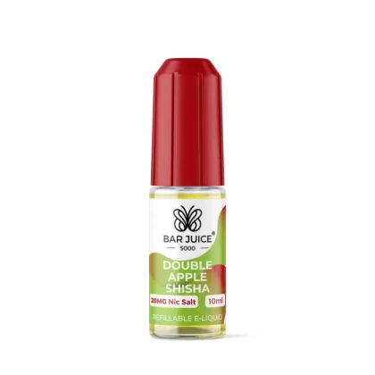 Double Apple Shisha Nic Salt By Bar Juice - 10mg