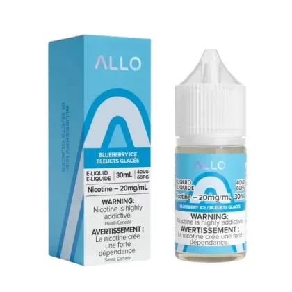 ALLO SALT 30 ML – BLUEBERRY ICE
