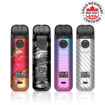 Smok Novo 4 Open Pod Kit [CRC Version] - Black Armor