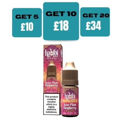 Habibi Nic Salt 10ML E-Liquid - Lemon Lime / 20mg