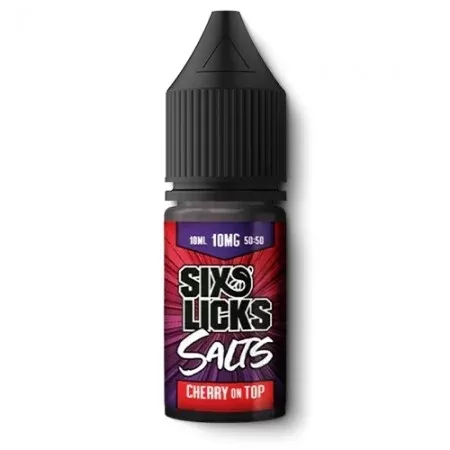 Six Licks Nic Salt Eliquid – Cherry On Top