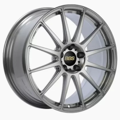 BBS FS 19×9.5 5×112 ET45 Diamond Silver Wheel -82mm PFS/Clip Required