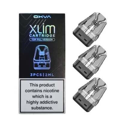 OXVA XLIM V3 REPLACEMENT PODS 3 PACK - Resistance#0.4 Ω>0.6 Ω>0.8 Ω>1.2 Ω>0.4 Ω XL>0.6 Ω XL>0.8 Ω XL>1.2 Ω XL