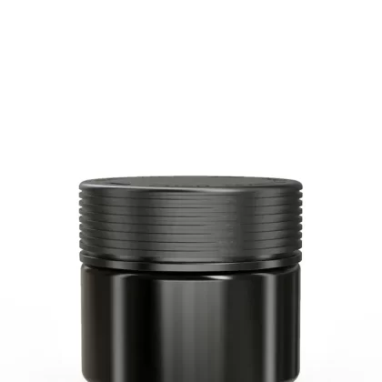 CHUBBY GORILLA | Child Resistant Black Plastic Spiral XL Jar w/ Black Cap | 92.5mm – 10oz – 80 Count