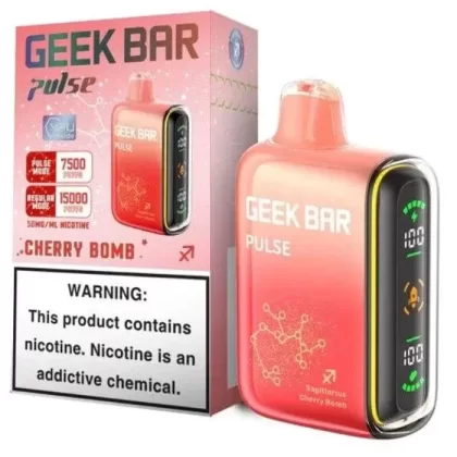 Cherry Bomb Geek Bar Flavor - Single Pack; Vape Product