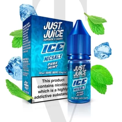 JUST JUICE PURE MINT ICE NIC SALT E-LIQUID