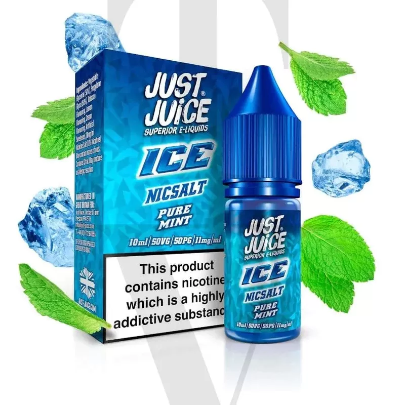 JUST JUICE PURE MINT ICE NIC SALT E-LIQUID