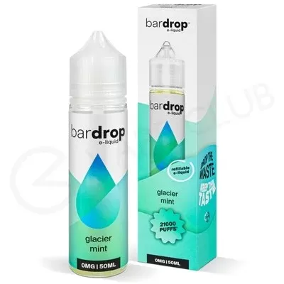 Glacier Mint Shortfill E-Liquid by Bar Drop 50ml - Ecigpremium
