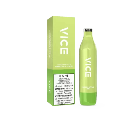 VICE 2500 – Green Apple Ice Disposable Vape