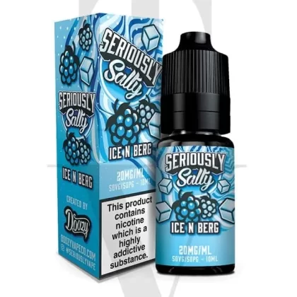 DOOZY VAPE SERIOUSLY SALTY ICE N BERG NIC SALT E-LIQUID
