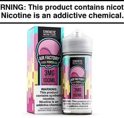 PINK PUNCH ICE BY AIR FACTORY SYNTHETIC 100ML - Vapejuice