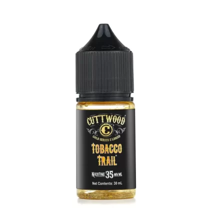 CUTTWOOD Salt - Gold Series - Tobacco Trail - 30ML E-Liquid