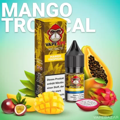 VapeApe – Mango Tropical – Nic Salts - Vapebazar