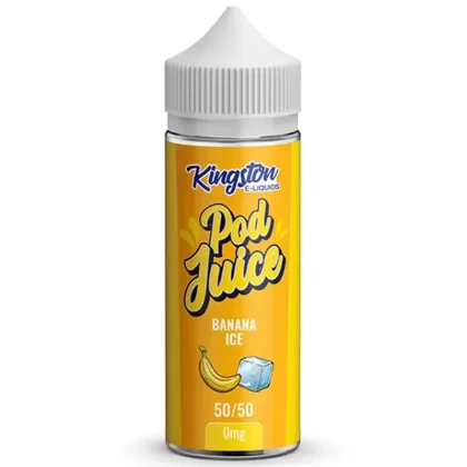 Kingston Pod Juice Banana Ice 100ml Shortfill - Ecigdepot