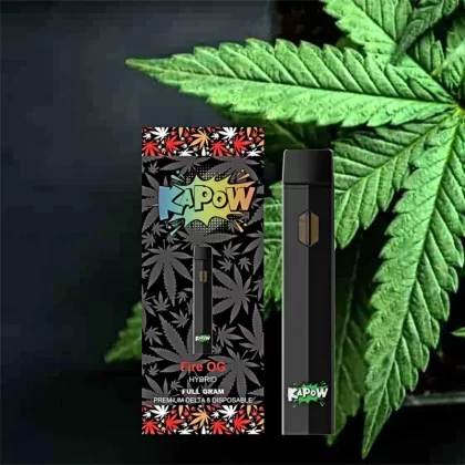 KIPOW GREEN CRACK INDICA FULL GRAM PREMIUM THC-O DISPOSABLE 5PCS/BOX