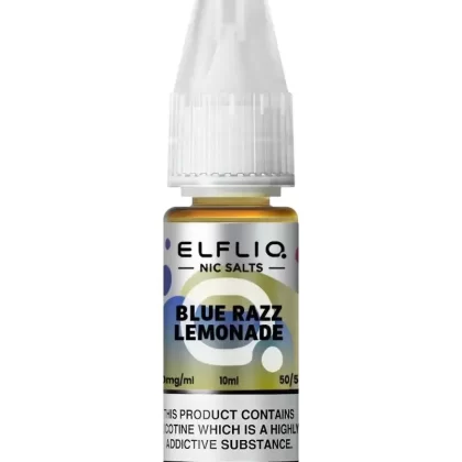 Elf Bar Elfliq Blue Razz Lemonade Nic Salt Vape Juice - Strength 5mg