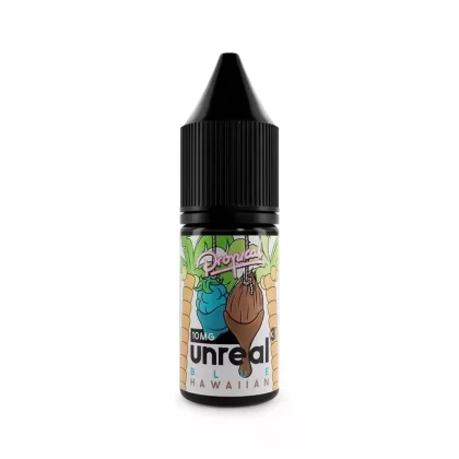 Unreal 3 Propical Nic Salt E-Liquids - Blue Hawaiian, Grape and Pineapple; Vape Product, Vape Product
