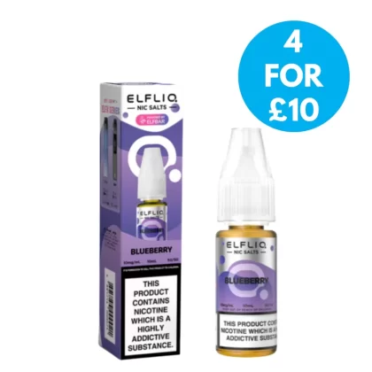 10mg (1%) ELFLIQ By Elf Bar 10ml Nic Salt - Vape Co