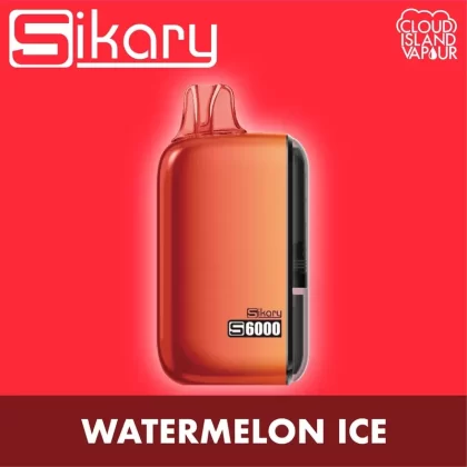 SIKARY S6000 Disposable Vape – Watermelon Ice