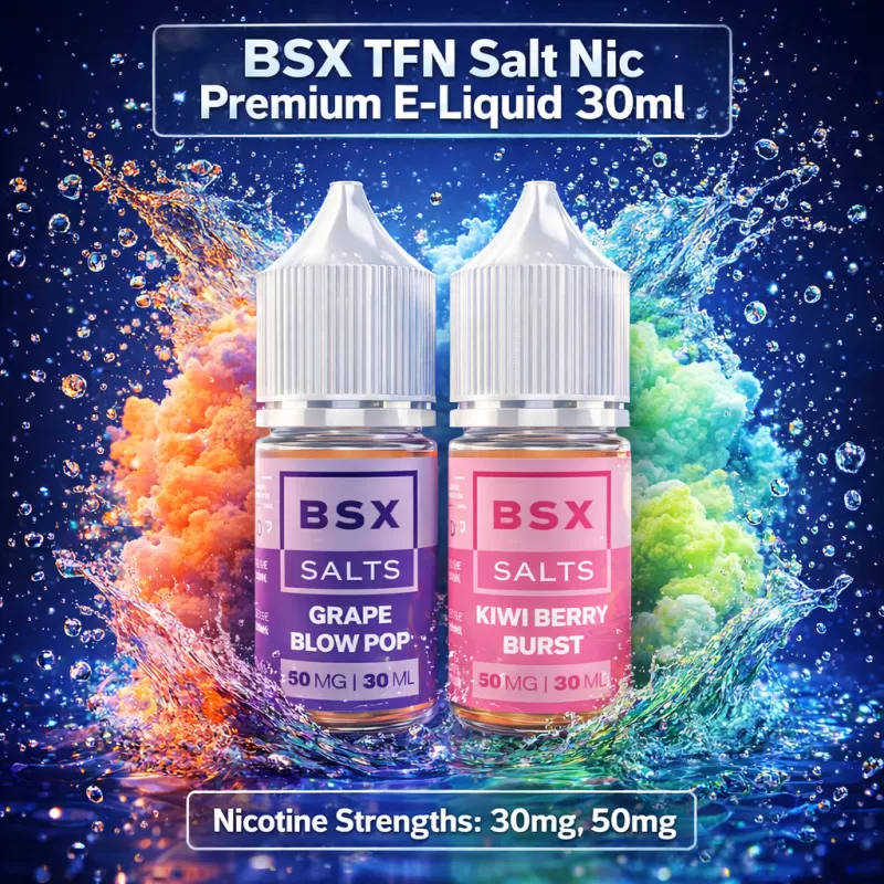 BSX TFN Salt Nic Premium E-Liquid 30ml - Mango Tango / 30mg