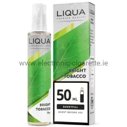 Bright Tobacco – LiQua 50ml Short Fill Mix and Go