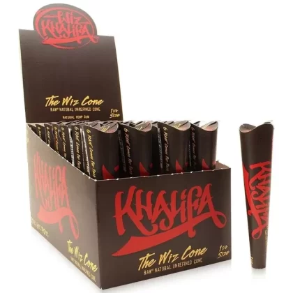 Raw x Wiz Khalifa 1 1/4 Pre-Rolled Cones (6-Pack)