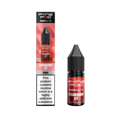 Strawberry Ice Nic Salt E-Liquid by Pyne Pod - Ukecigstore