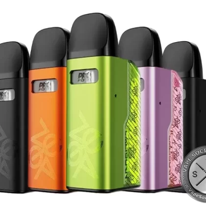 Uwell Caliburn GZ2 Cyber 17W Pod System - Black, Green (4A39F6)