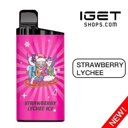 IGET Bar 3500 Puffs Strawberry Lychee - Ozvapeone
