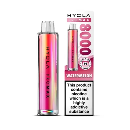 Hyola Pro Max 8000 Prefilled Pod Kit Watermelon - Nicotine Strength#20mg