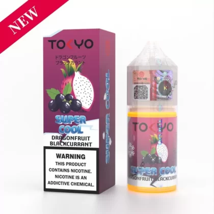 Tokyo Super Cool – Dragonfruit Blackcurrant 30ml (35/50 mg) - Vapebar Pk