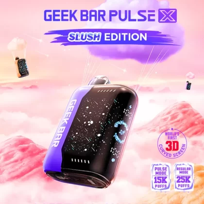 Geek Bar Pulse X 25K Puff "Slush Edition" Disposable Device – 25000 Puffs