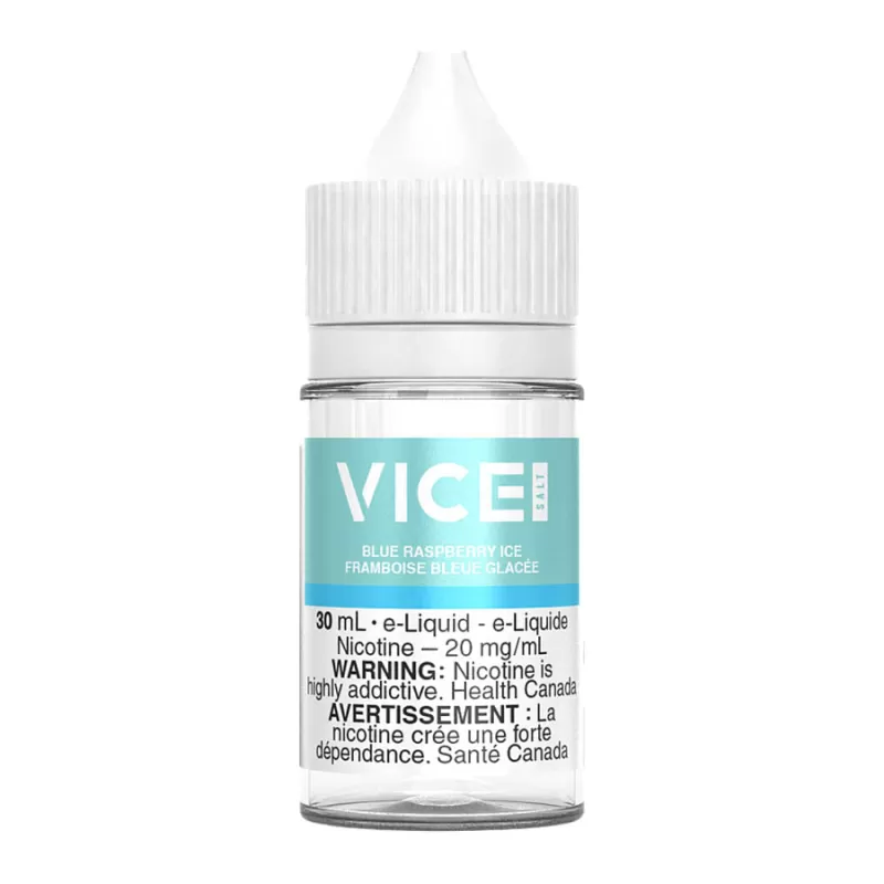 Vice Salt Nic E-Liquid - Blue Raspberry Ice 30ml - 12mg/ml