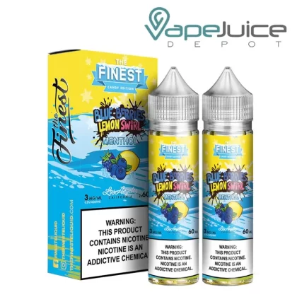 Blue Berries Lemon Swirl on ICE Finest Sweet & Sour 120ml