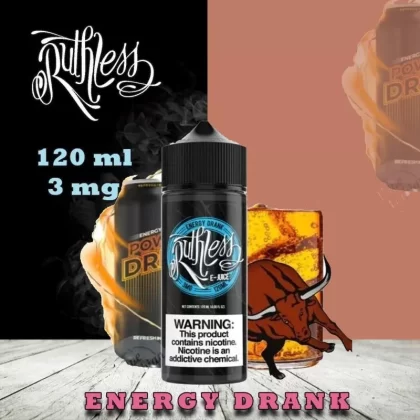 RUTHLESS ENERGY DRANK 120ML - Ejuicewarehouse
