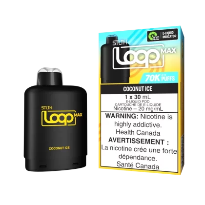 STLTH LOOP MAX Pod Pack - Coconut Ice - 20 mg/mL (wholeseller) (SK) - Excise FED