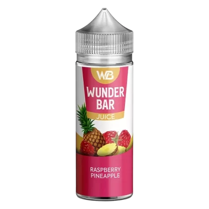 Wunder Bar Raspberry Pineapple 100ml Shortfill E-Liquid - Ecigpremium