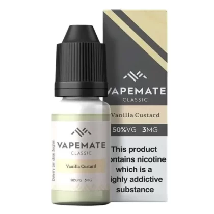 Vanilla Custard E-Liquid by Vapemate (10ml) - Vapekit Co